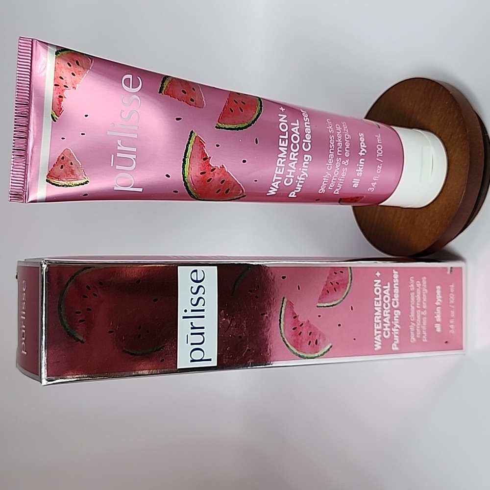 Purlisse Watermelon + Charcoal Purifying Cleanser